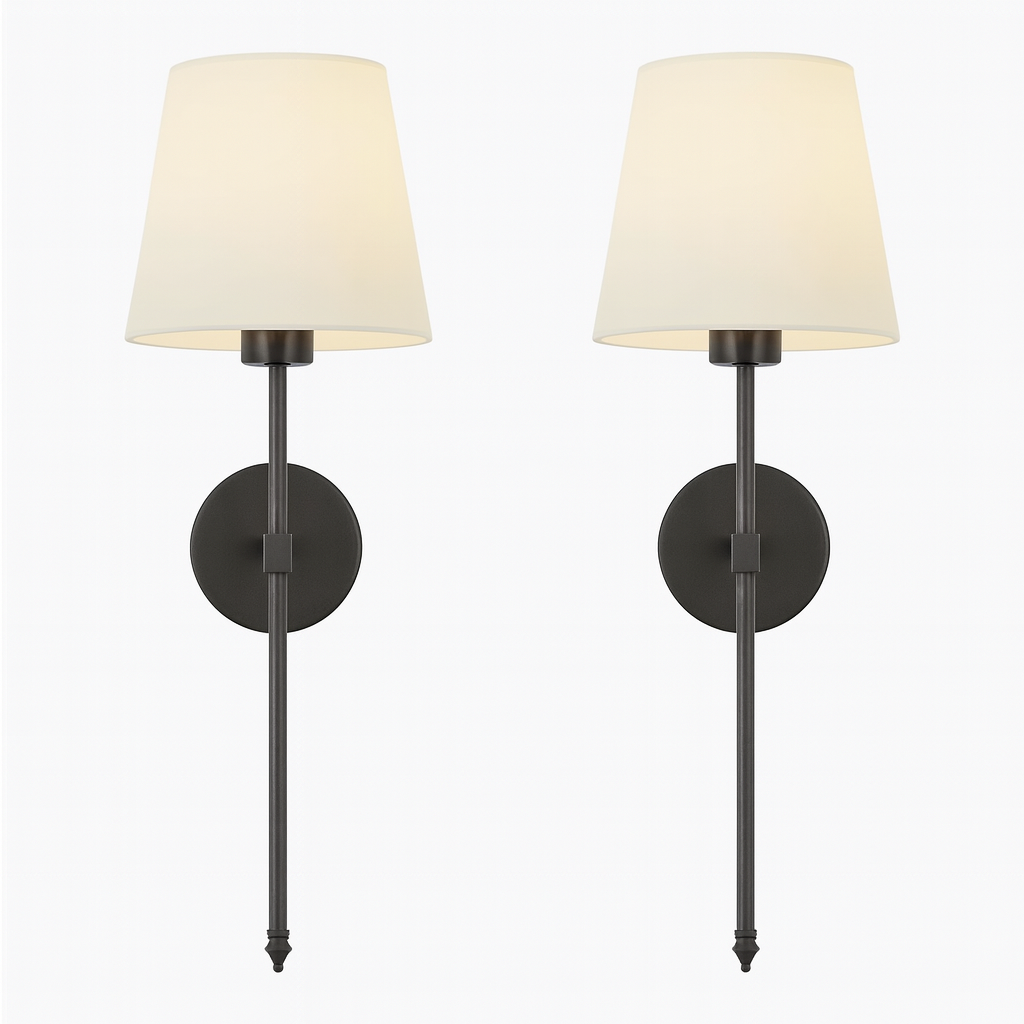 Applique murale moderne filaire (2 unités)