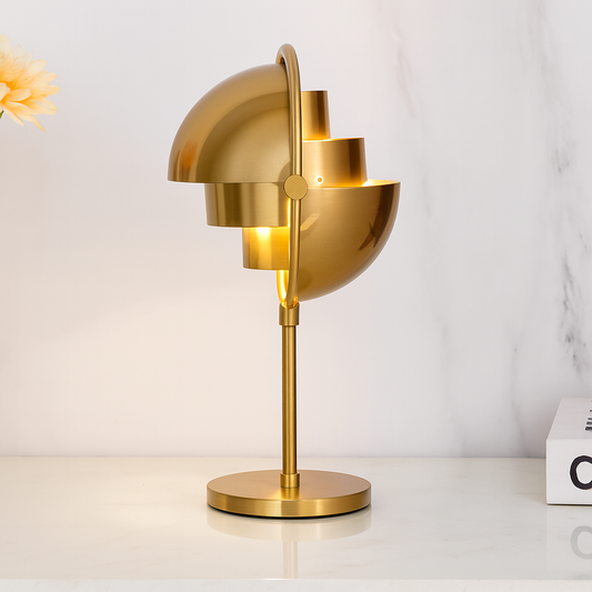 Lampe de Table / Lampe Bureau Moderne Gubi Dorée Sans Fil