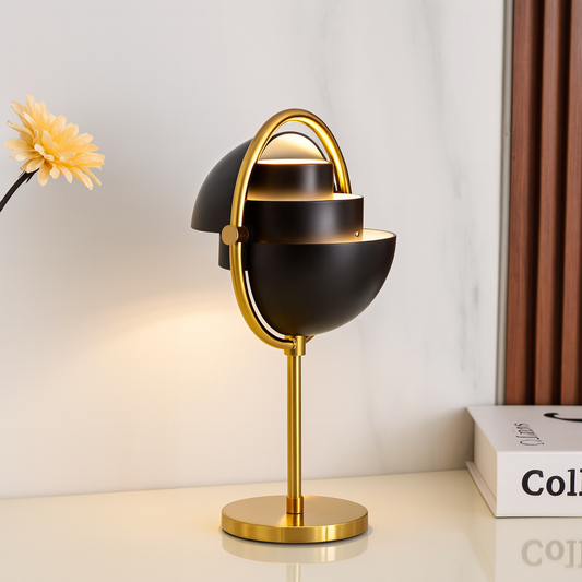 Lampe de Table Moderne Gubi Dorée Sans Fil