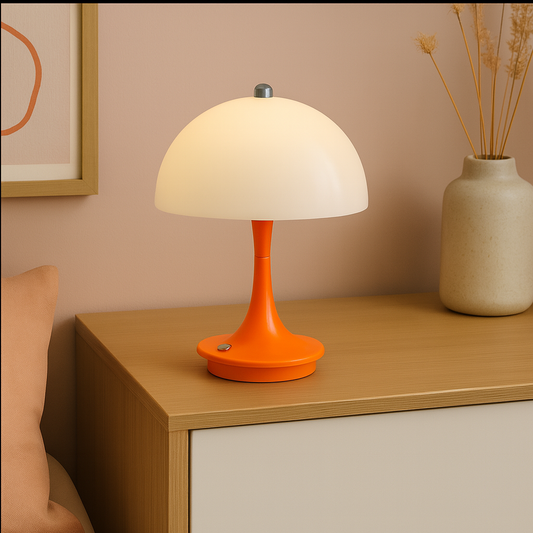 Lampe à Poser / Lampe de Chevet en Forme de Champignon