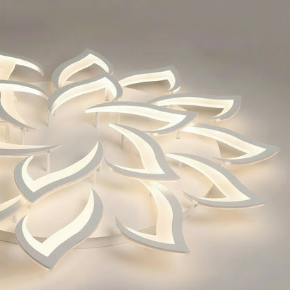 Plafonnier Led créatif Fleurs