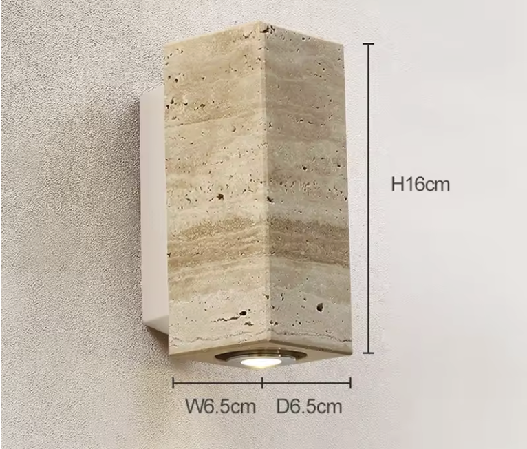 Applique Murale Travertin Wabi Sabi