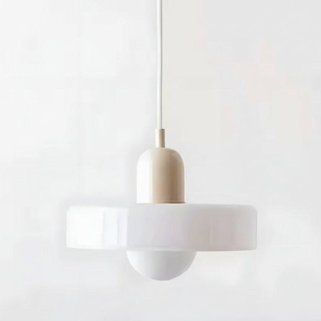 Lampe Suspendue / Suspension Moderne en Verre Coloré