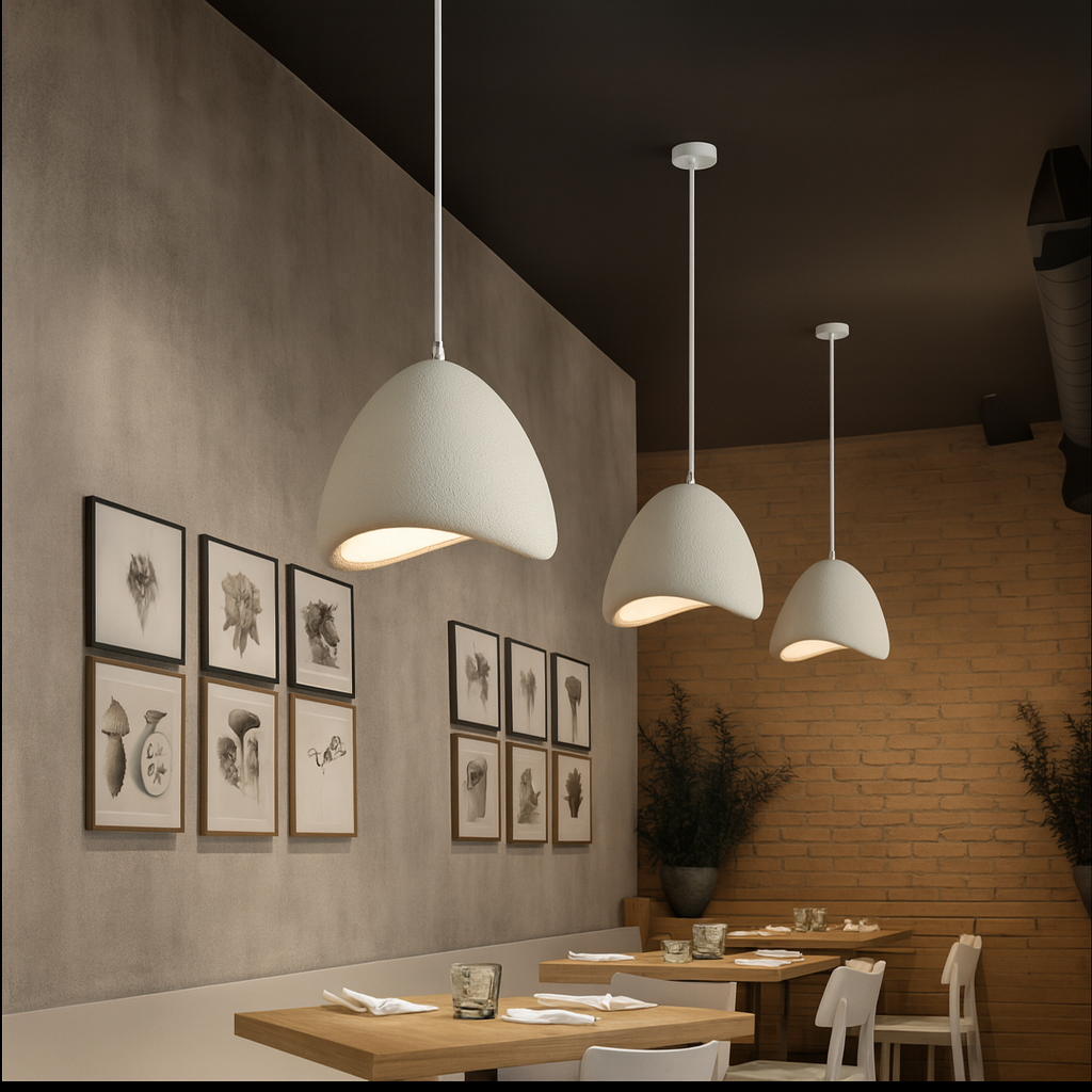 Lampe suspendue / Suspension Nordique Wabi Sabi