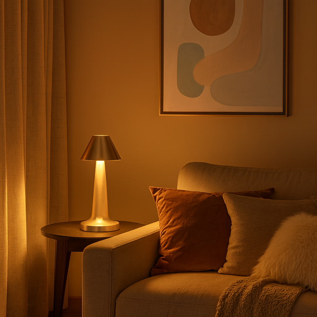 Lampe de Table / Lampe de Chevet LED Rechargeable