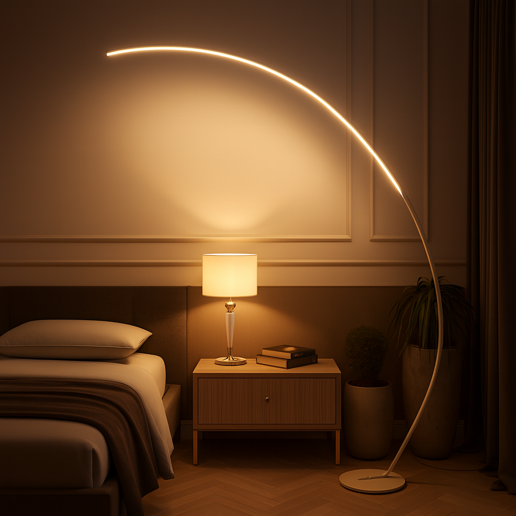 Lampadaire / Lampe de Sol LED Design & Moderne -H170cm