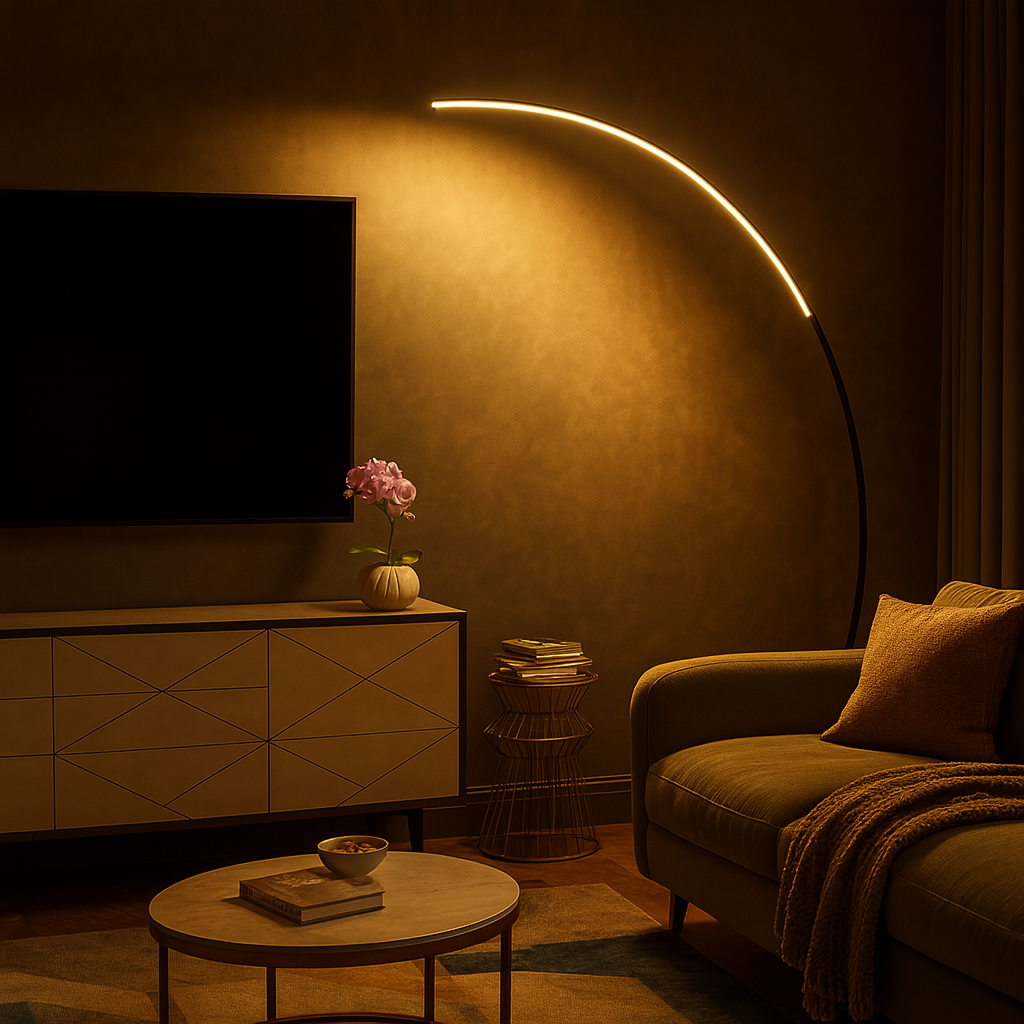 Lampadaire / Lampe de Sol LED Design & Moderne -H170cm