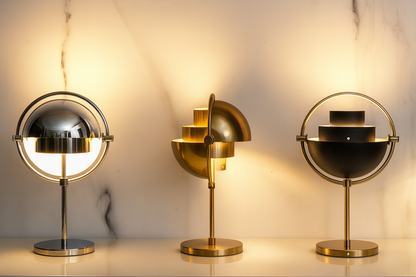 Lampe de Table Moderne Gubi Dorée Sans Fil