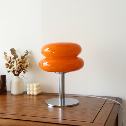 Lampe Macaron en Verre Soufflé