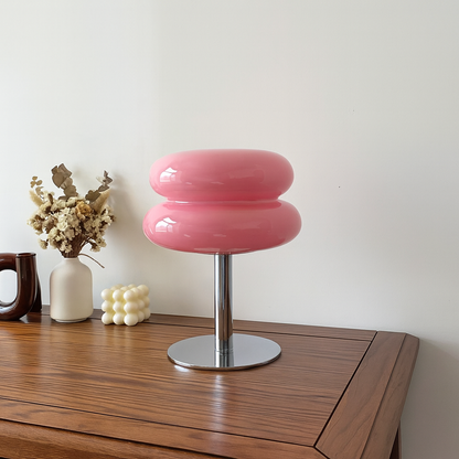 Lampe Macaron en Verre Soufflé