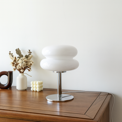 Lampe Macaron en Verre Soufflé