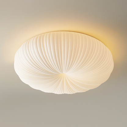 Plafonnier Robby Moderne Crème – Design Doux & Ondulé