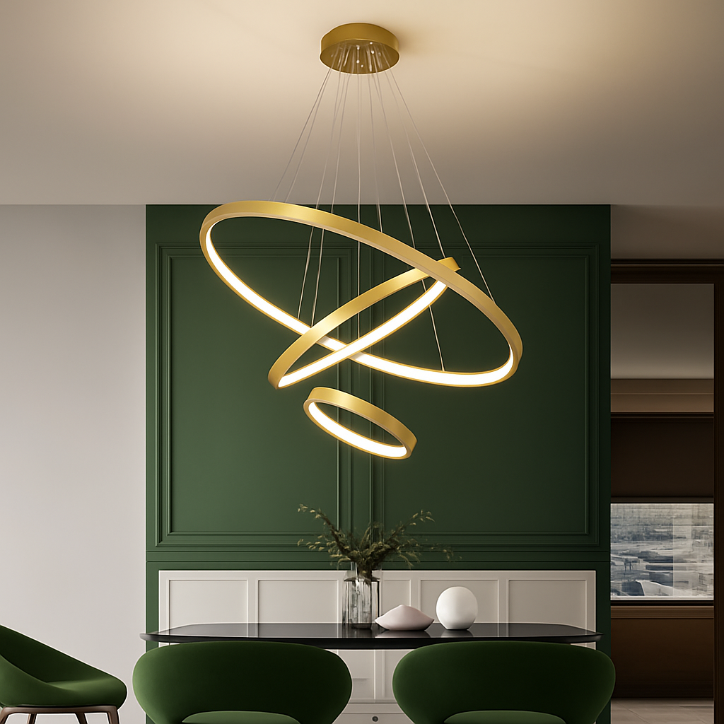 Lustre LED / Lampe suspendue Design Circulaire