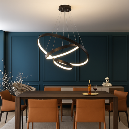 Lustre LED / Lampe suspendue Design Circulaire