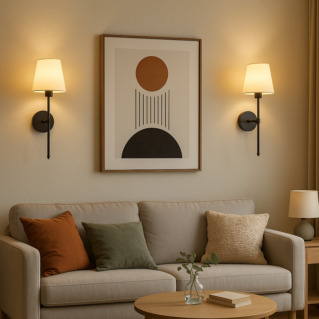 Applique murale moderne filaire (2 unités)