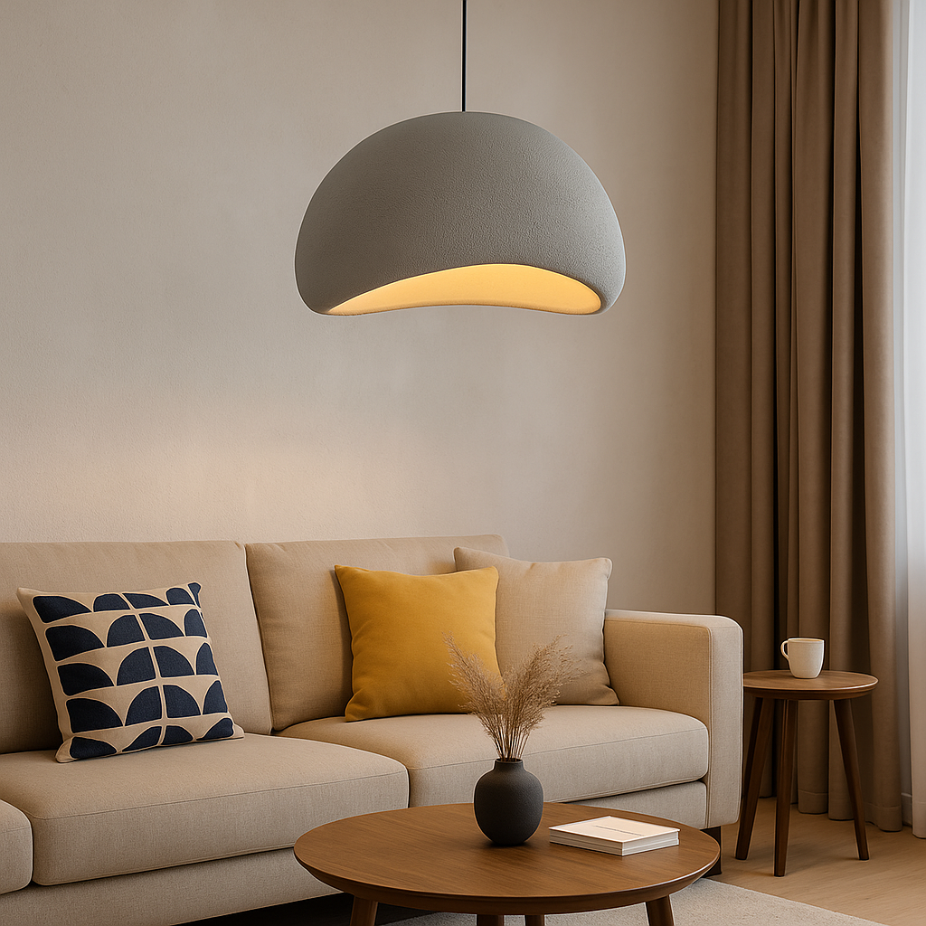 Lampe suspendue / Suspension Nordique Wabi Sabi