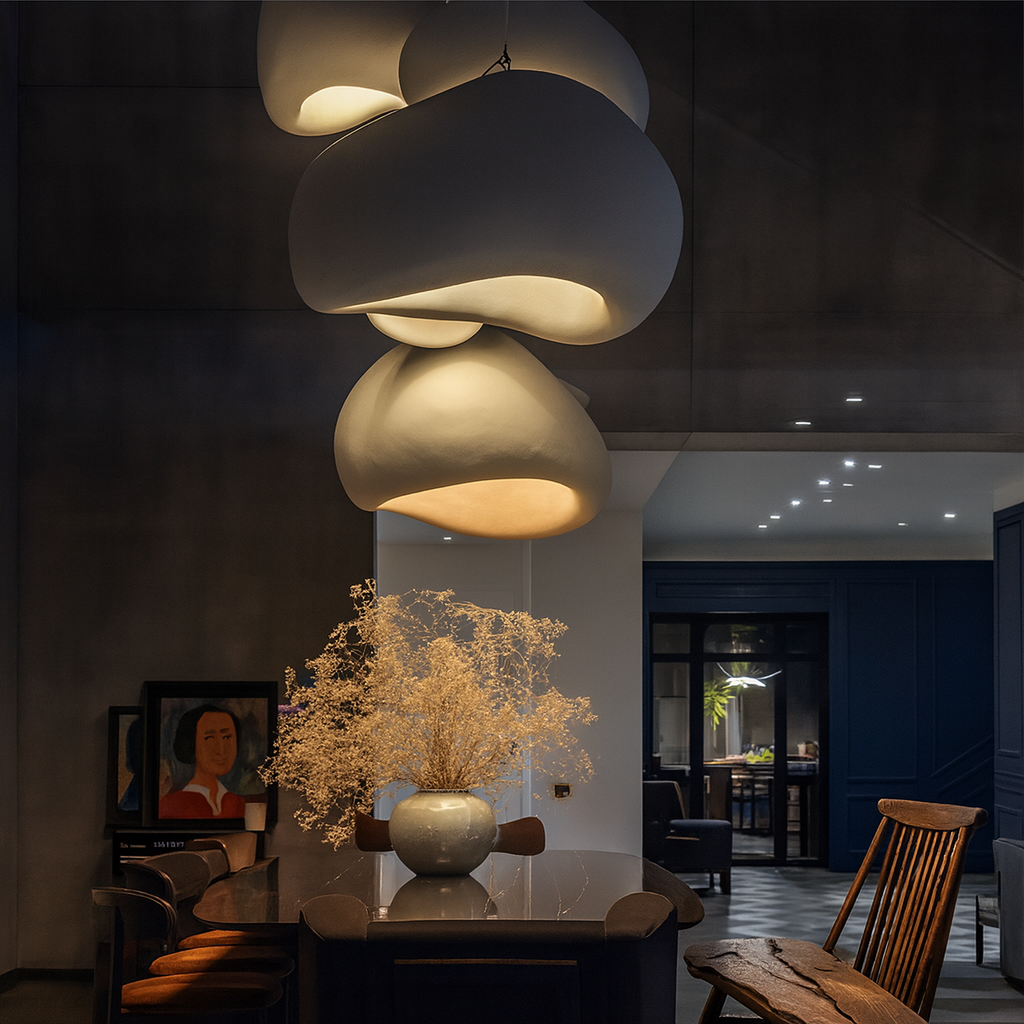 Lampe suspendue / Suspension Nordique Wabi Sabi