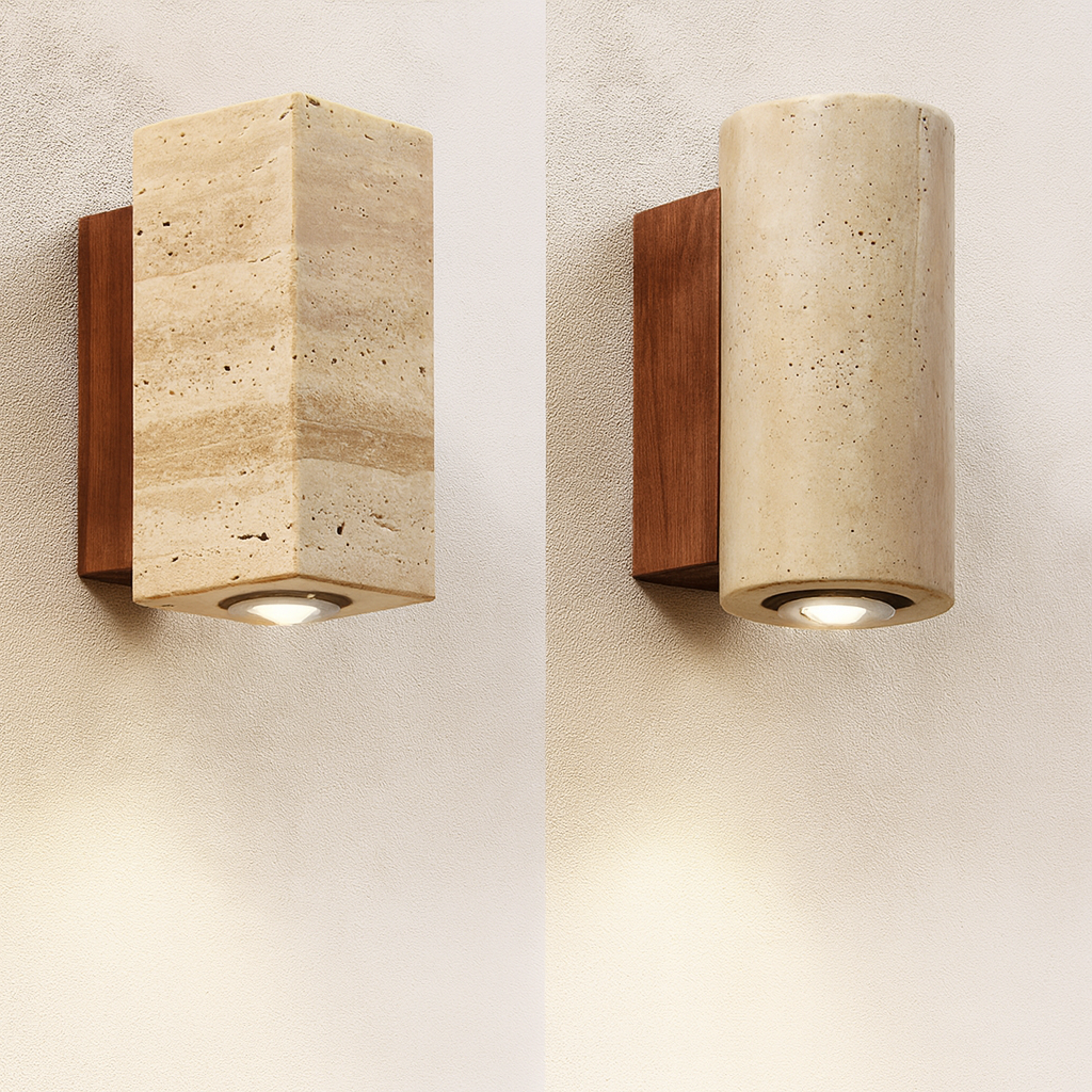 Applique Murale Travertin Wabi Sabi