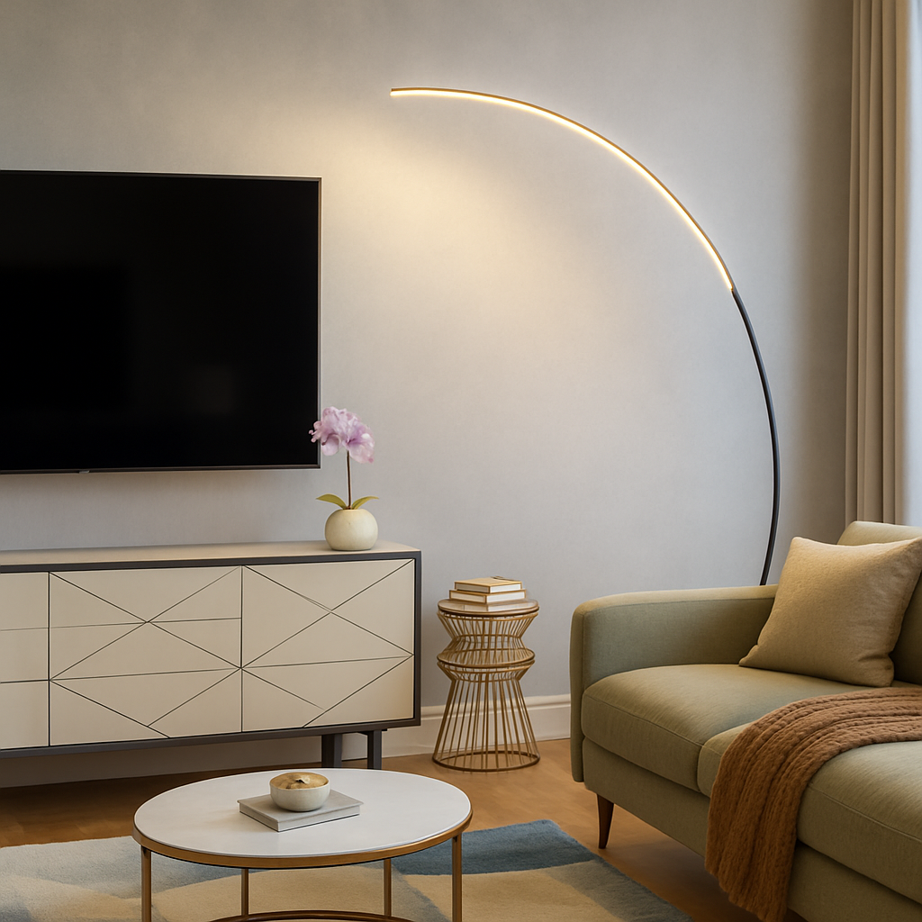 Lampadaire / Lampe de Sol LED Design & Moderne -H170cm