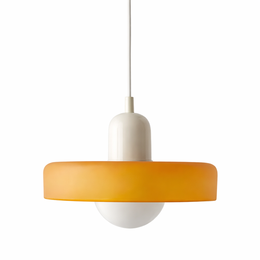 Lampe Suspendue / Suspension Moderne en Verre Coloré