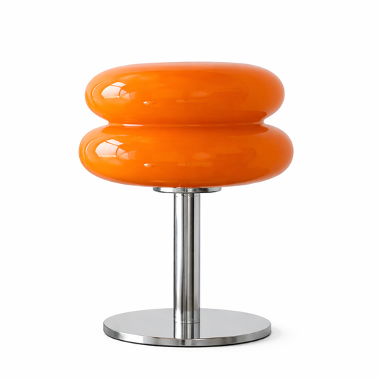 Lampe de table / Lampe de Chevet Macaron en Verre Soufflé