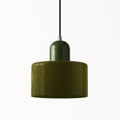 Lampe Suspendue/ Suspension Design en Verre Colorés