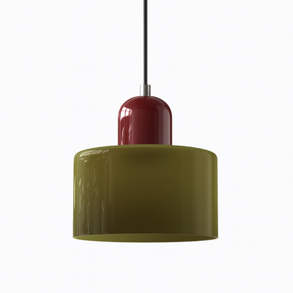 Lampe Suspendue/ Suspension Design en Verre Colorés