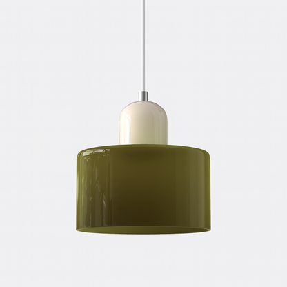 Lampe Suspendue/ Suspension Design en Verre Colorés