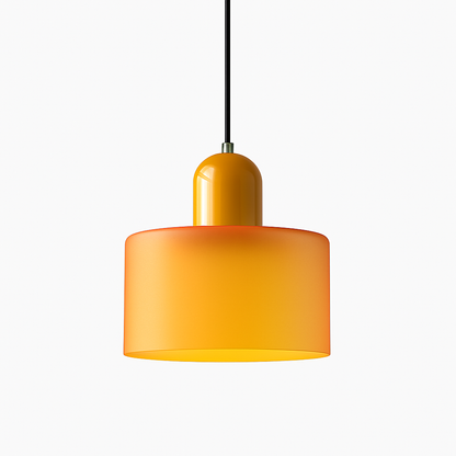 Lampe Suspendue/ Suspension Design en Verre Colorés