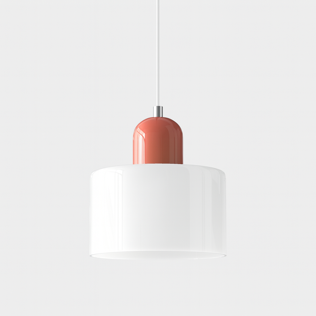 Lampe Suspendue/ Suspension Design en Verre Colorés