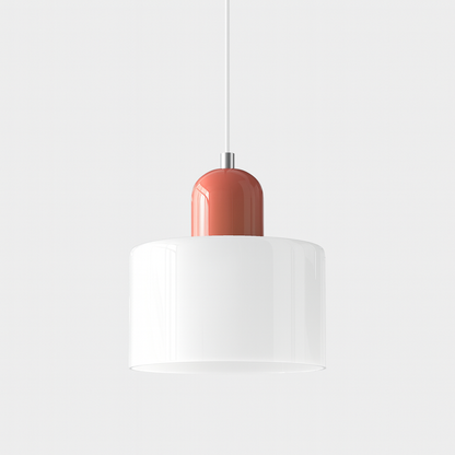 Lampe Suspendue/ Suspension Design en Verre Colorés