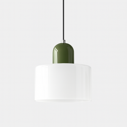 Lampe Suspendue/ Suspension Design en Verre Colorés