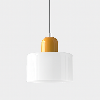 Lampe Suspendue/ Suspension Design en Verre Colorés