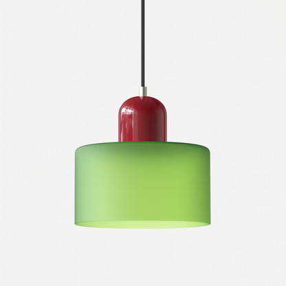 Lampe Suspendue/ Suspension Design en Verre Colorés