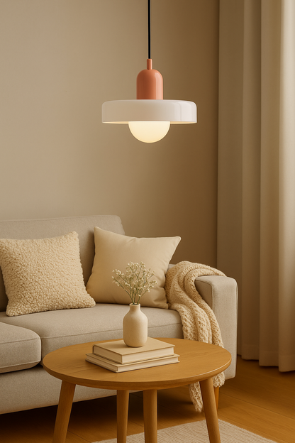 Lampe Suspendue / Suspension Moderne en Verre Coloré