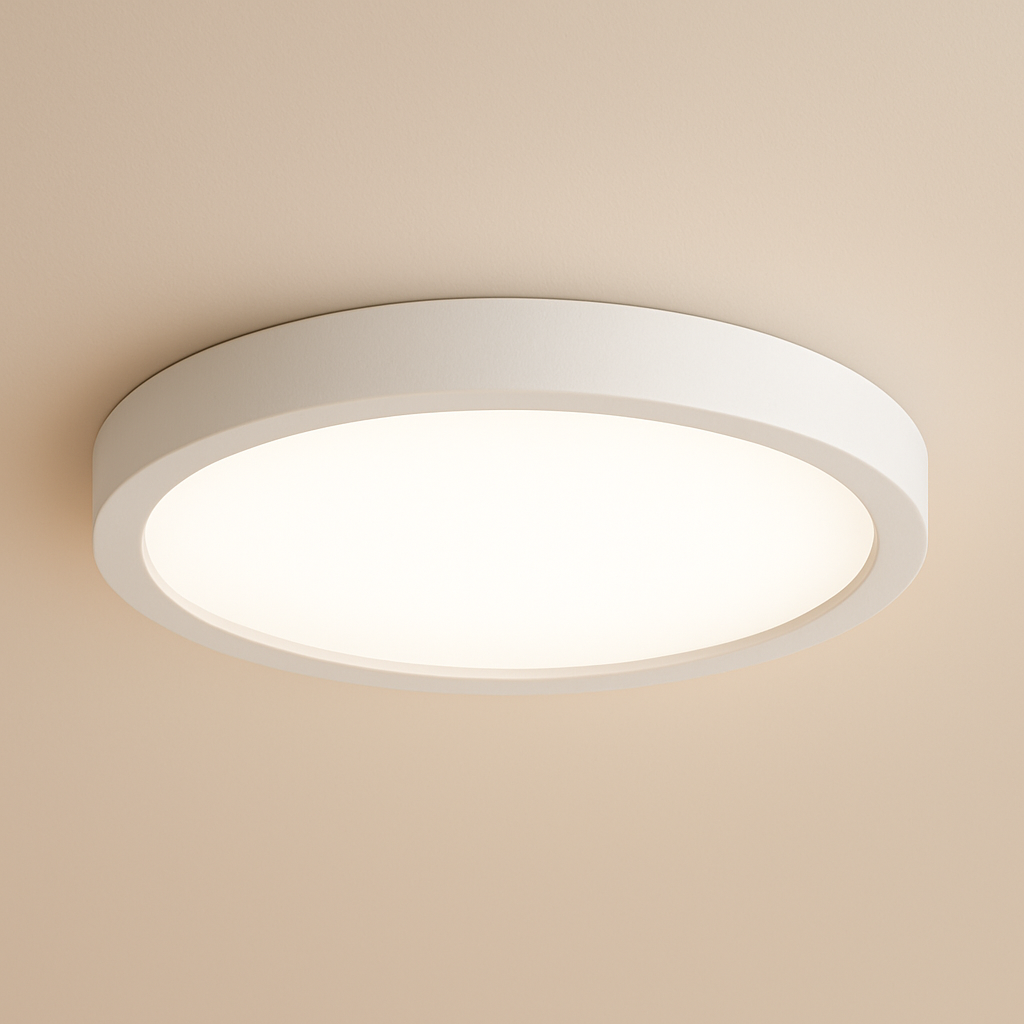Plafonnier LED Moderne Grain de Bois 30/40 cm