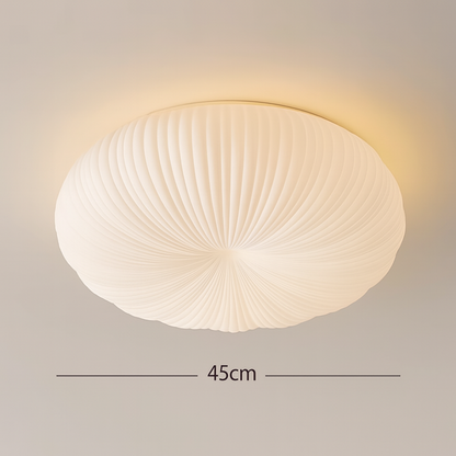 Plafonnier Robby Moderne Crème – Design Doux & Ondulé