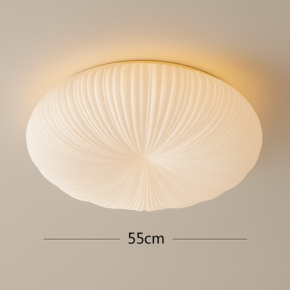 Plafonnier Robby Moderne Crème – Design Doux & Ondulé